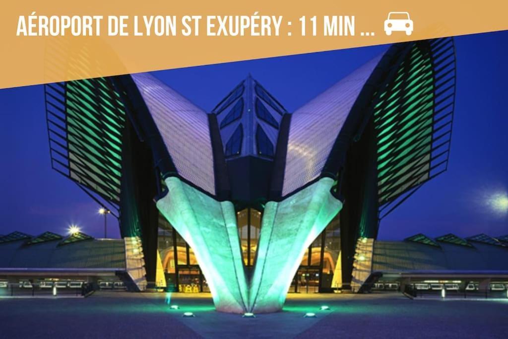 Comfort And Tranquility Near Lyon And Groupama Stadium, 4 Personnes Meyzieu Exterior foto